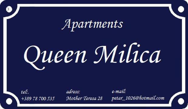 Queen Milica Skopje Exteriör bild